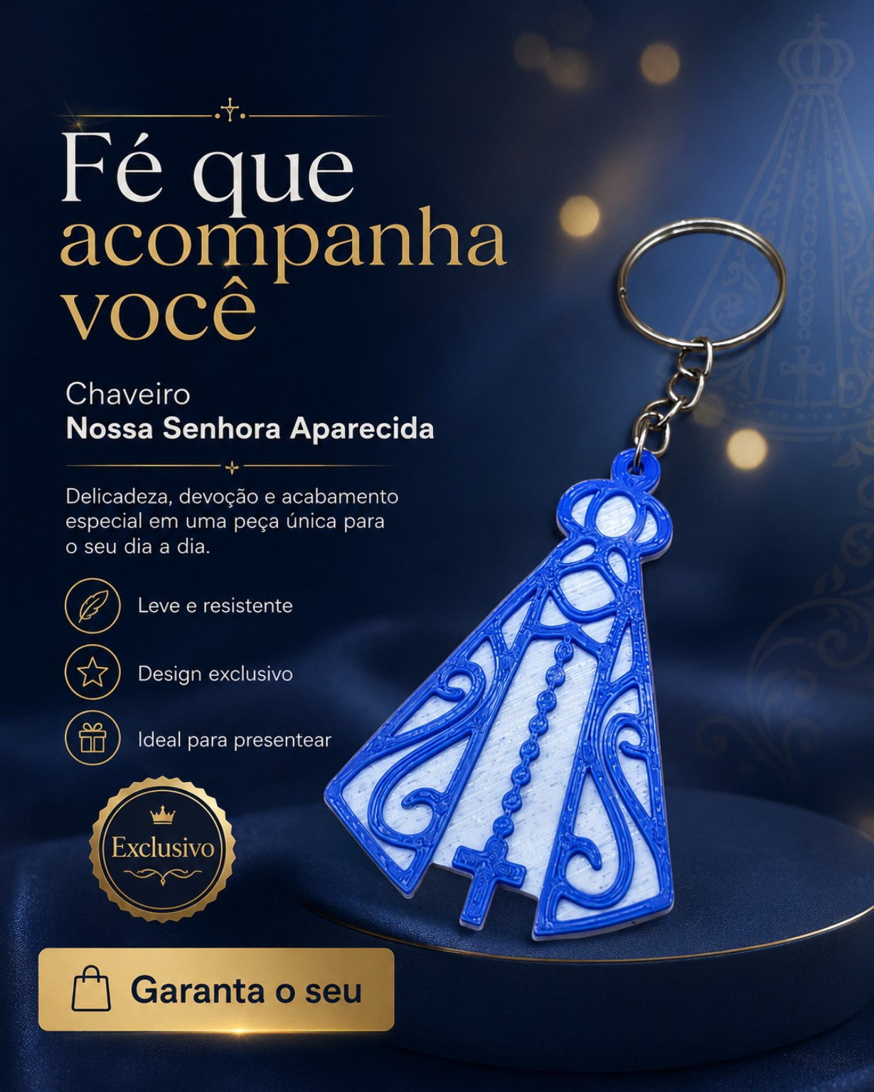 Campanha do chaveiro Nossa Senhora Aparecida